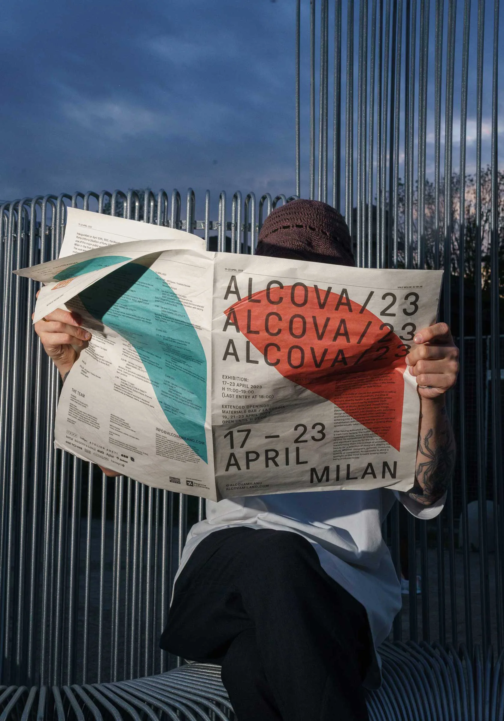 Alcova 2023 Wayfinding | Carlotta Bacchini