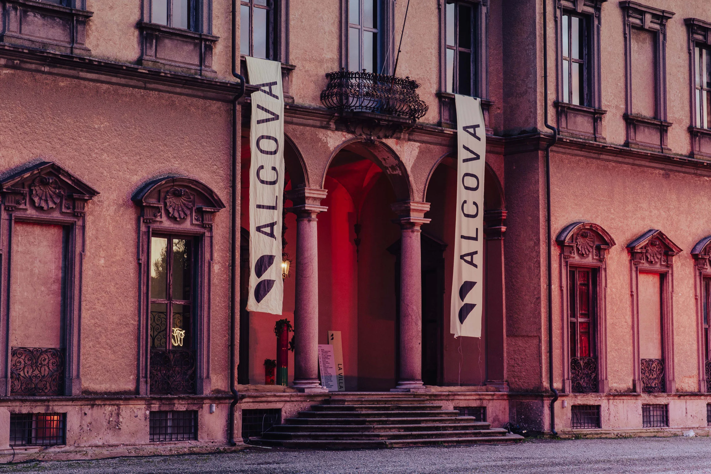 Alcova 2024 official wayfinding Milan edition designed with Studio Vedèt | Carlotta Bacchini