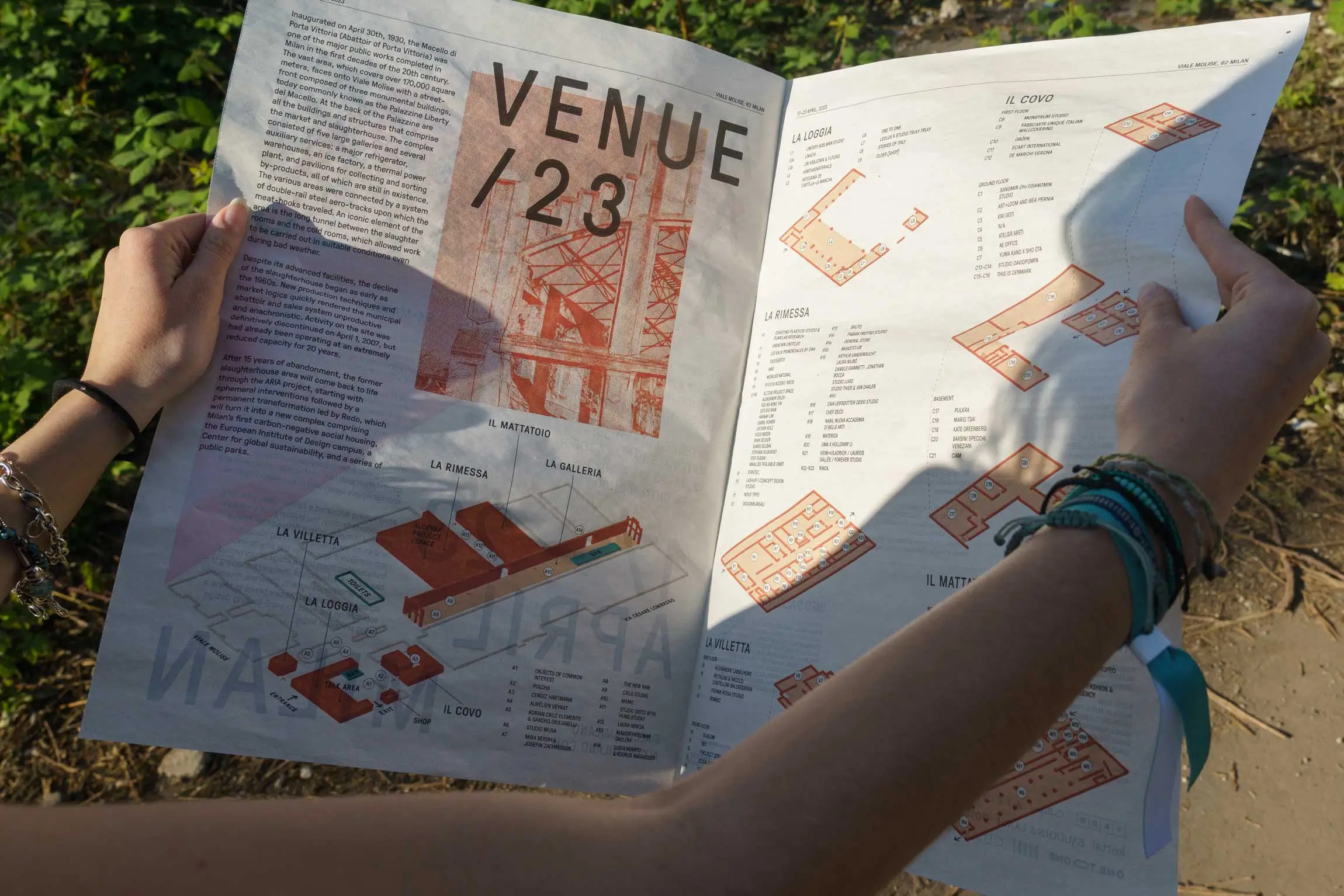 Alcova 2023 Official Map | Carlotta Bacchini