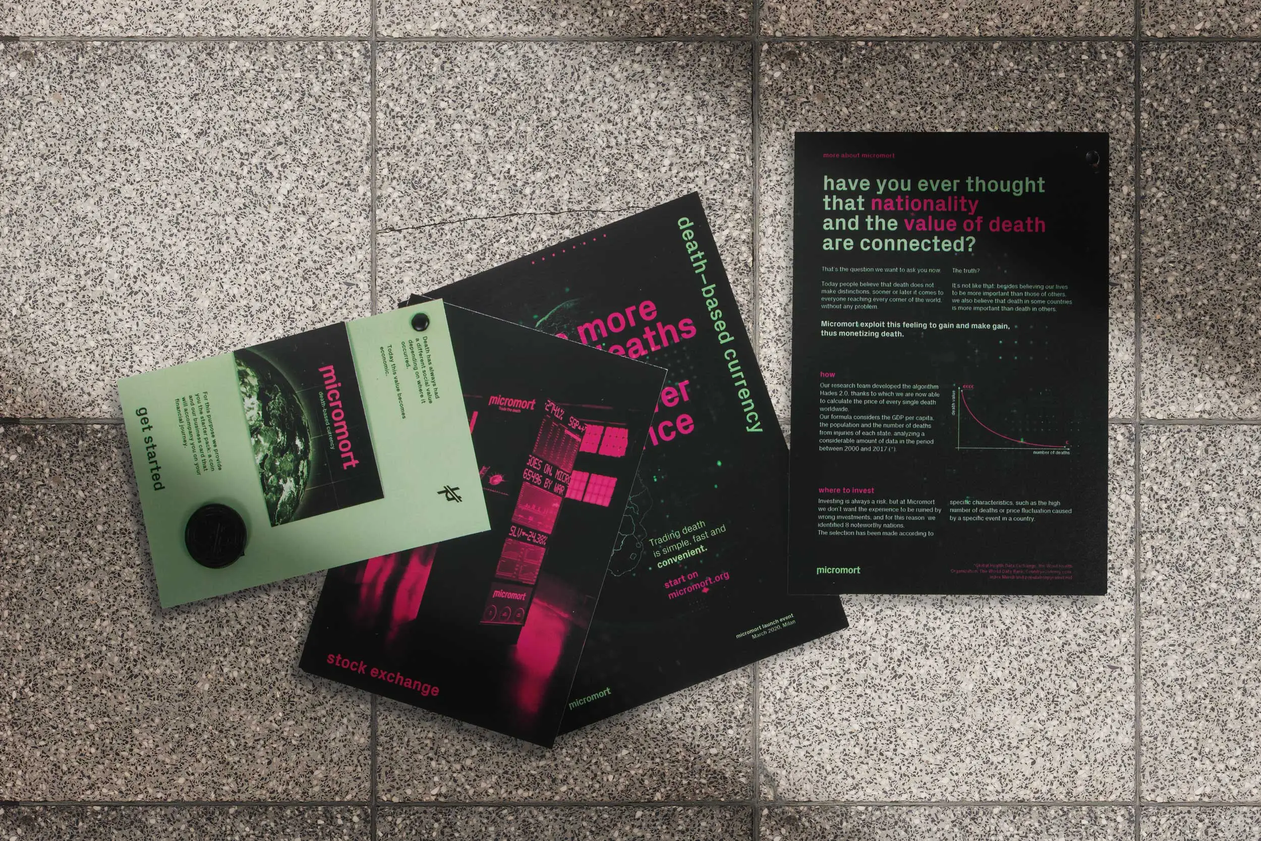 Micromort brochure | Carlotta Bacchini