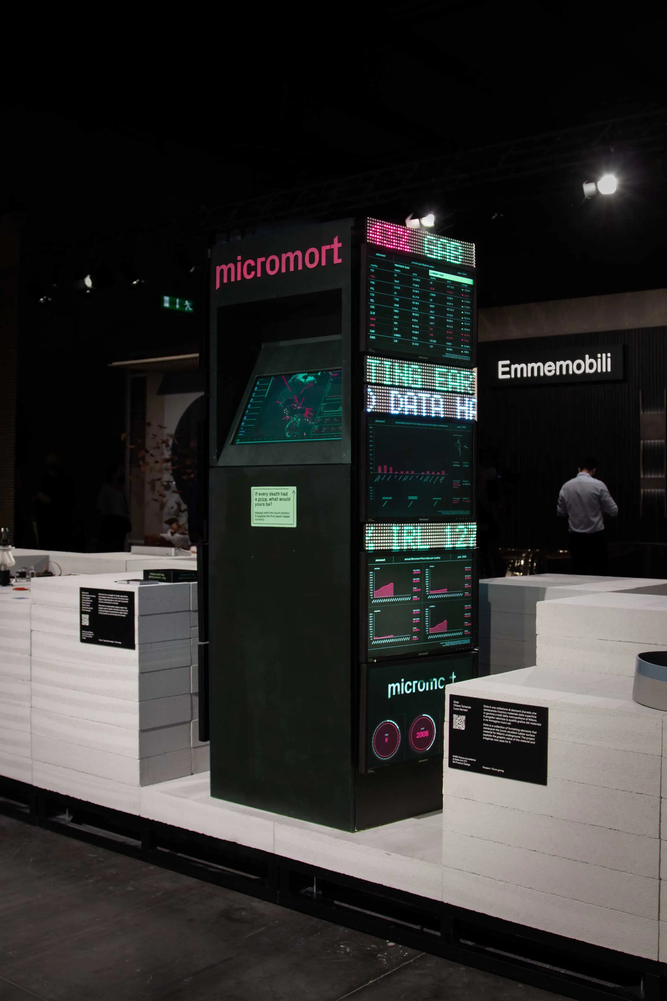 Micromort at The Lost Graduations Show at Supersalone 2021 | Carlotta Bacchini